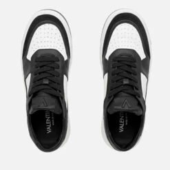 Valentino Men's Eros Basket Leather Trainers -Cheap Stepwise Footwear Store 13844797 4535005322374602