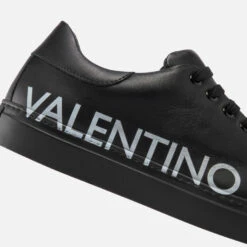 Valentino Men's Zeus Logo-Printed Leather Trainers -Cheap Stepwise Footwear Store 13844827 1805007140537547