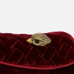 Kurt Geiger London Hugh Eagle Velvet Loafers -Cheap Stepwise Footwear Store 13846325 1114993329379605