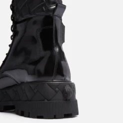 Kurt Geiger London Hiker Lace Up Leather Boots -Cheap Stepwise Footwear Store 13846331 1715001956693151