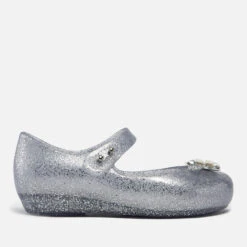 Mini Melissa Kids’ Ultragirl Flower Melflex® Ballet Pumps
