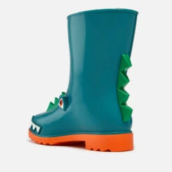 Mini Melissa Kids' Fabula Dino PVC Wellington Boot -Cheap Stepwise Footwear Store 13859429 2114976266061100