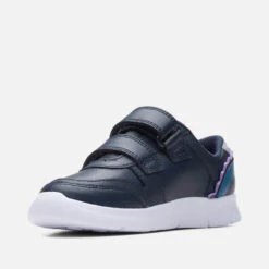 Clarks Toddler Steggy Leather Trainers -Cheap Stepwise Footwear Store 13859817 9264985802083979