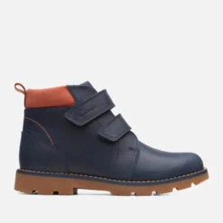 Clarks Kids' Heath Leather Boots