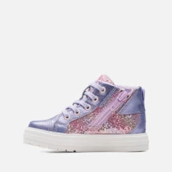 Clarks Toddler Nova City Leather High-Top Trainers -Cheap Stepwise Footwear Store 13860003 1804986067411089