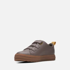 Clarks Kids' Nova Leather Trainers -Cheap Stepwise Footwear Store 13860036 2114986070041660