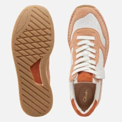 Clarks Craft Run Tor Suede And Leather Trainers -Cheap Stepwise Footwear Store 13873409 1114996947705249
