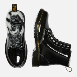 Dr. Martens Youth 1460 Serena Lamper Patent Leather Boots -Cheap Stepwise Footwear Store 13880560 1325020034238225