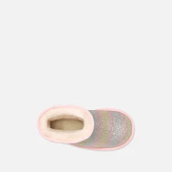 UGG Kids’ Classic II Glittered Faux Suede And Faux Shearling Boots -Cheap Stepwise Footwear Store 13884433 3304981927813242