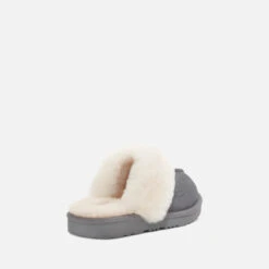 UGG Kids’ Cosy II Suede And Wool-Blend Slippers -Cheap Stepwise Footwear Store 13884460 7454981929104130