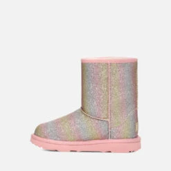 UGG Kids’ Classic II Waterproof Glittered Faux Suede Boots -Cheap Stepwise Footwear Store 13884479 1084981930731864