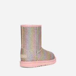 UGG Kids’ Classic II Waterproof Glittered Faux Suede Boots -Cheap Stepwise Footwear Store 13884479 1244981930809294
