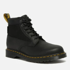 Dr. Martens 101 Streeter Leather And Mesh Boots