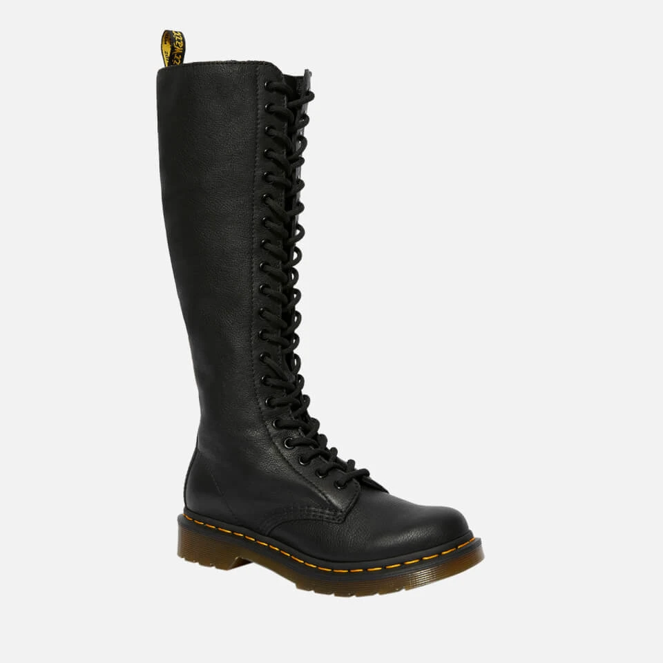 Dr. Martens 1B60 Virginia Leather 20-Eye Boots 1 Dr. Martens 1B60 Virginia Leather 20-Eye Boots