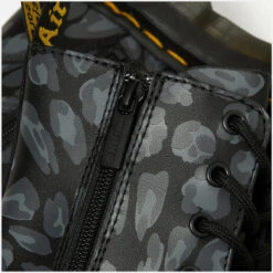 Dr. Martens Jadon Distorted Leopard Leather Platform Boots -Cheap Stepwise Footwear Store 13887434 5605000861416929