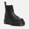 Dr. Martens Jetta Zip Front Leather Boots