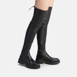 Coach Jolie Leather Thigh-High Boots -Cheap Stepwise Footwear Store 13891934 5474997013439158
