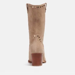 Coach Phoebe Suede Western Boots -Cheap Stepwise Footwear Store 13891962 2004997013229653