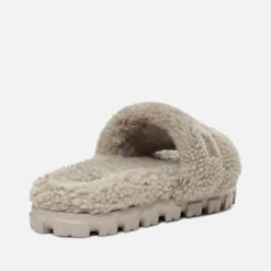 UGG Cozetta Curly Sheepskin Slippers -Cheap Stepwise Footwear Store 13897295 8135005330723548