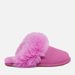 UGG's Scuff Sis Suede And Sheepskin Slippers