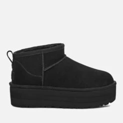 UGG Classic Ultra Mini Platform Suede Boots