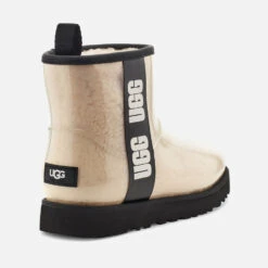 UGG Classic Clear Mini Waterproof Perspex And Faux Shearling Boots -Cheap Stepwise Footwear Store 13897442 2094978546990950