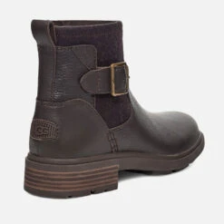 UGG Harrison Moto Buckle Detail Leather Ankle Boots -Cheap Stepwise Footwear Store 13897550 1744978547209773