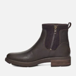 UGG Harrison Moto Buckle Detail Leather Ankle Boots -Cheap Stepwise Footwear Store 13897550 2124978547143644