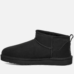 UGG Ultra Mini Suede And Wool-Blend Boots -Cheap Stepwise Footwear Store 13897583 1064987159733664
