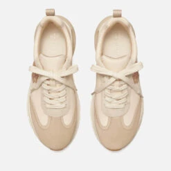 Tory Burch Good Luck Suede-Trimmed Nylon Running-Style Trainers 5 Tory Burch Good Luck Suede-Trimmed Nylon Running-Style Trainers -Cheap Stepwise Footwear Store 13903462 1594980879680199