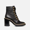 Tory Burch Miller Leather Heeled Ankle Boots