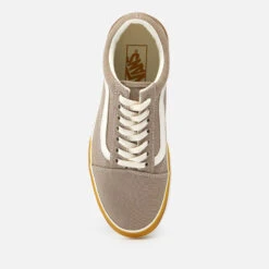 Vans Old Skool Fabric And Suede-Blend Platform Trainer -Cheap Stepwise Footwear Store 13906236 5374987718259756