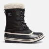 Sorel Winter Carnival Waterproof Leather And Canvas Boots