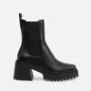 Steve Madden Parkway Leather Heeled Chelsea Boots