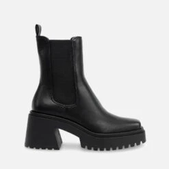 Steve Madden Parkway Leather Heeled Chelsea Boots