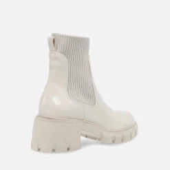 Steve Madden Hutch Patent-Leather Heeled Chelsea Boots -Cheap Stepwise Footwear Store 13940818 6374991578954806