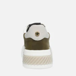 Steve Madden Park Faux Leather And Suede Flatform Trainers -Cheap Stepwise Footwear Store 13940860 1364991579587398