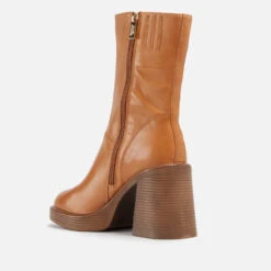 Steve Madden Finite Leather Platform Boots -Cheap Stepwise Footwear Store 13940874 1654995475125885