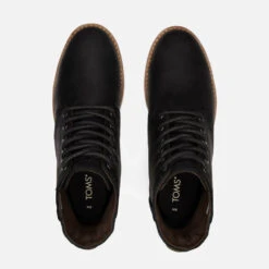 TOMS Hillside Water Resistant Leather Boots -Cheap Stepwise Footwear Store 13943804 3535000566243185