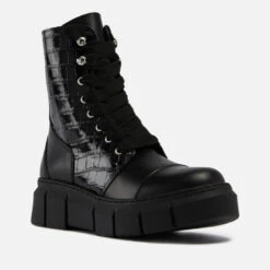 ALOHAS Can Can Croc-Effect And Smooth Leather Boots 7 ALOHAS Can Can Croc-Effect And Smooth Leather Boots -Cheap Stepwise Footwear Store 13947005 1635052434636079