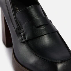 ALOHAS Busy Vegan Leather Heeled Loafers -Cheap Stepwise Footwear Store 13947012 4474996707510786