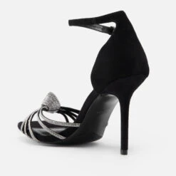 Dune Women’s Marvella Suede Heeled Sandals -Cheap Stepwise Footwear Store 13949823 2145007141160176