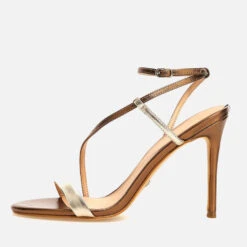 Guess Women's Kadera Leather Heeled Sandals