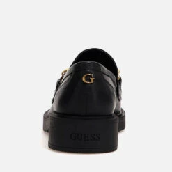 Guess Women's Kabela Chain-Embellished Leather Loafers -Cheap Stepwise Footwear Store 13972678 1285020859843310