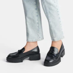 Coach Leah Leather Loafers -Cheap Stepwise Footwear Store 13993748 1215005514123487