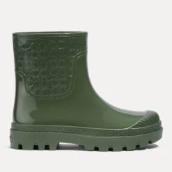 Coach Women's Millie Monogram Rubber Wellington Boots