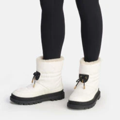 Coach Kailee Nylon-Jacquard And Sheepskin Snow Boots -Cheap Stepwise Footwear Store 13993821 9025005514708844