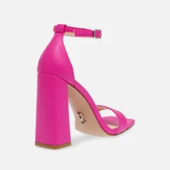 Steve Madden Airy Leather Heeled Sandals -Cheap Stepwise Footwear Store 13994455 7125026067280993