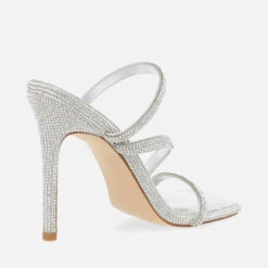 Steve Madden Annual Rhinestone Heeled Sandals -Cheap Stepwise Footwear Store 13994462 4415028054516399