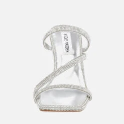 Steve Madden Annual Rhinestone Heeled Sandals -Cheap Stepwise Footwear Store 13994462 4895028054594687